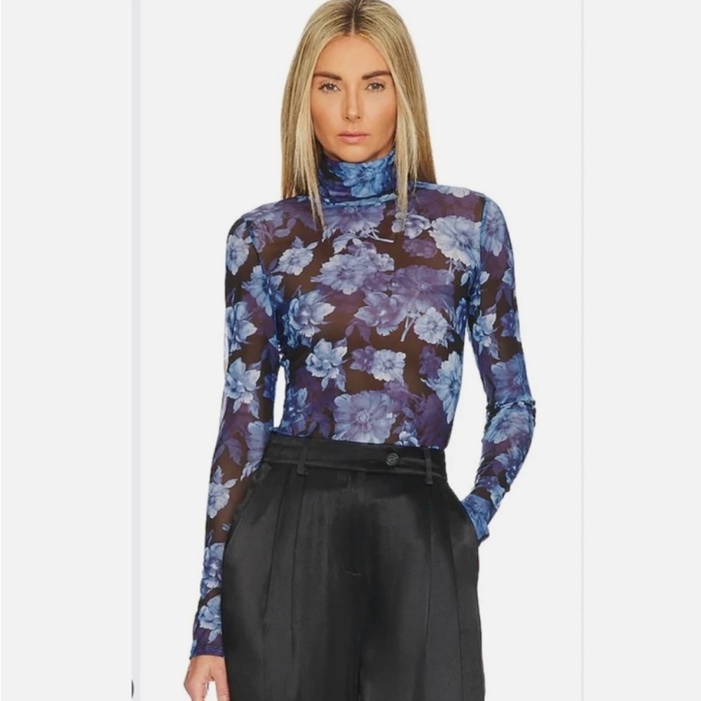 NWT Alice + Olivia Mesh Top